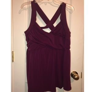 Torrid crisscross babydoll Top size 2